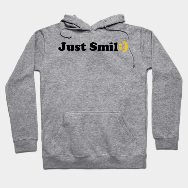 Just smile Hoodie by Simple D.